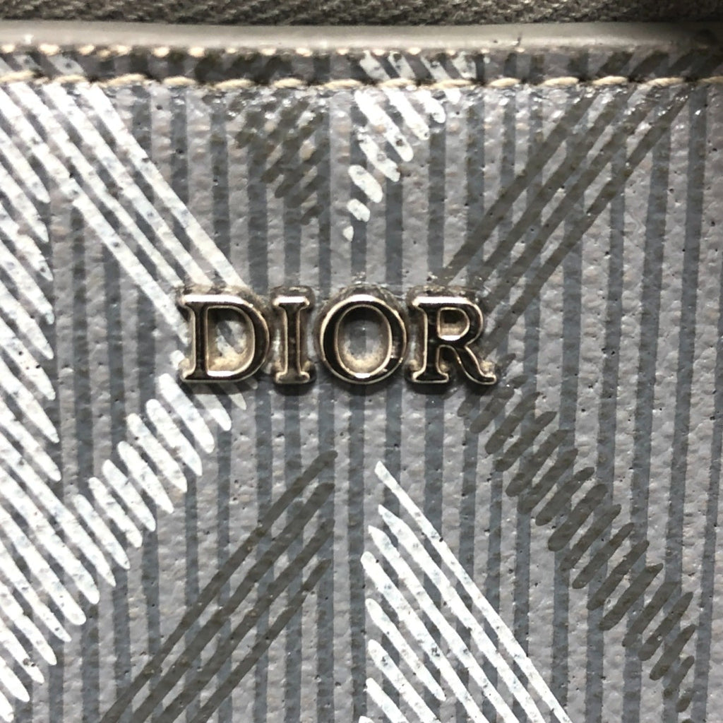 Christian Dior Gray Cloth Shoulder Bag (Pre-Owned)