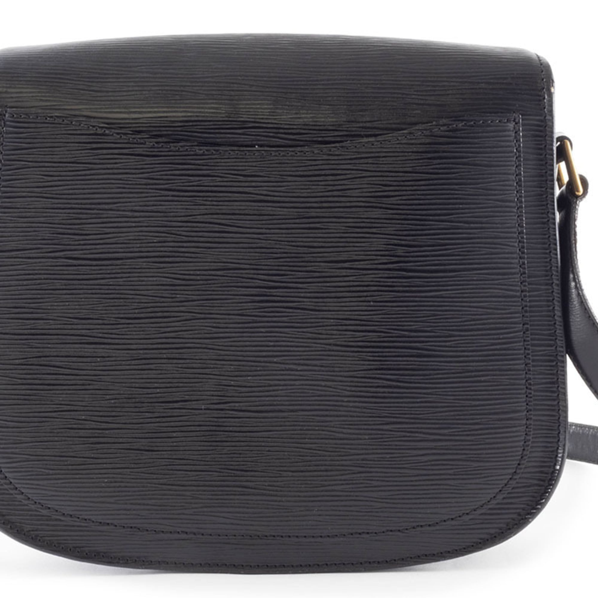 Louis Vuitton Black Epi Leather Shoulder Bag