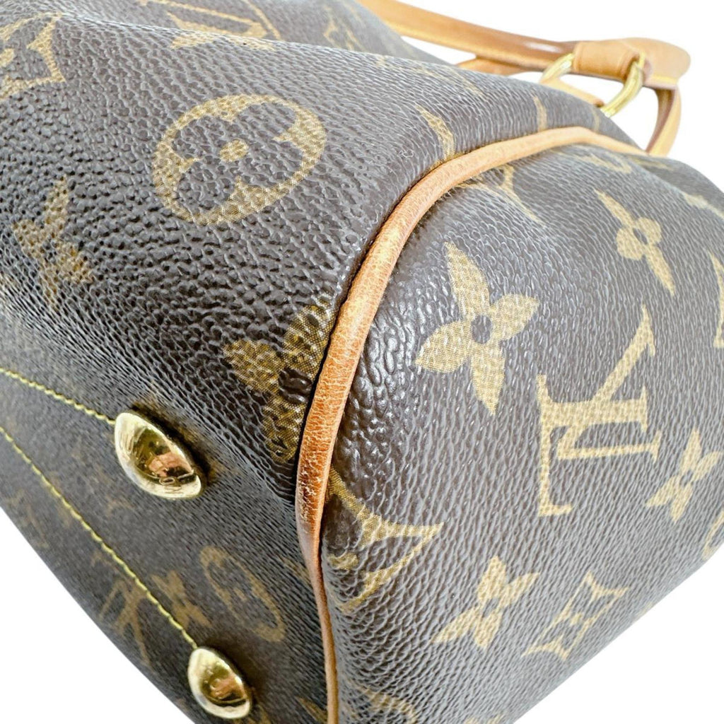 Louis Vuitton Brown Monogram Canvas Handbag