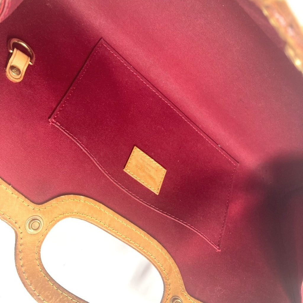 Louis Vuitton Monogram Vernis Red Color Monogram Vernis Handbag
