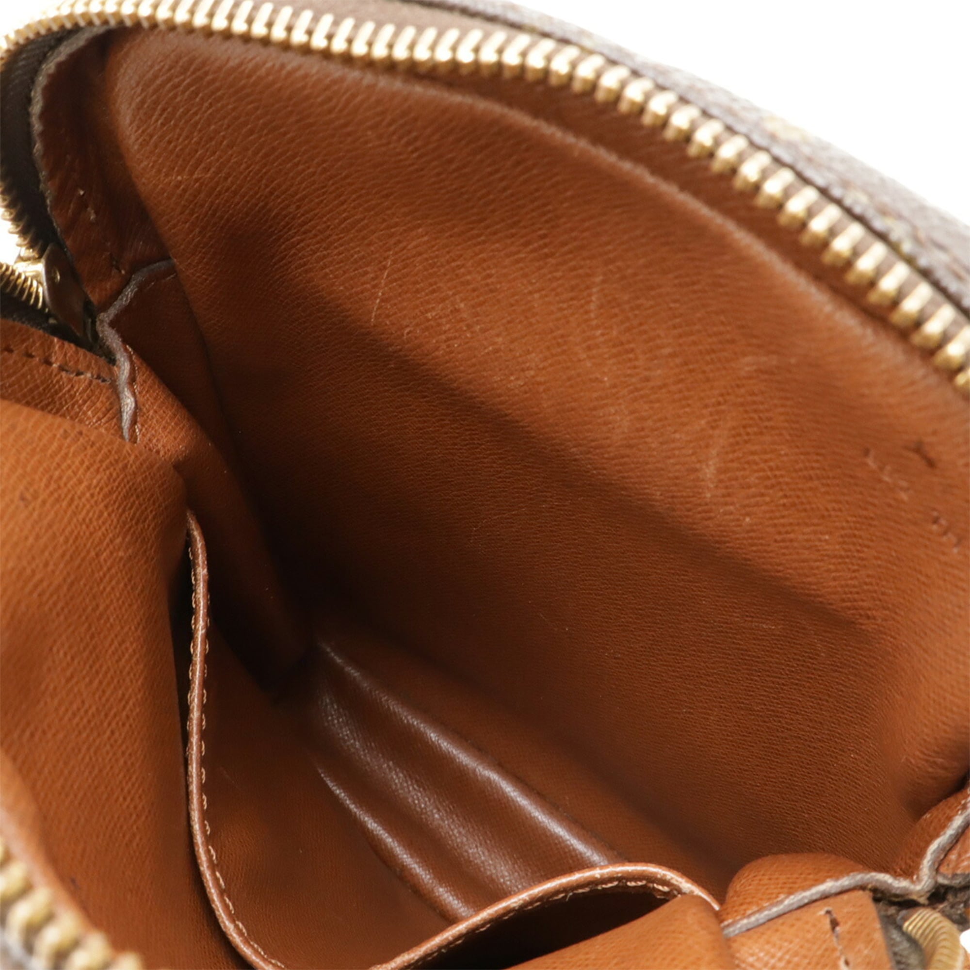 Louis Vuitton Brown Coated Canvas Pochette Shoulder Bag