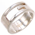 Gucci Silver 925 Band Ring (Pre-Owned)