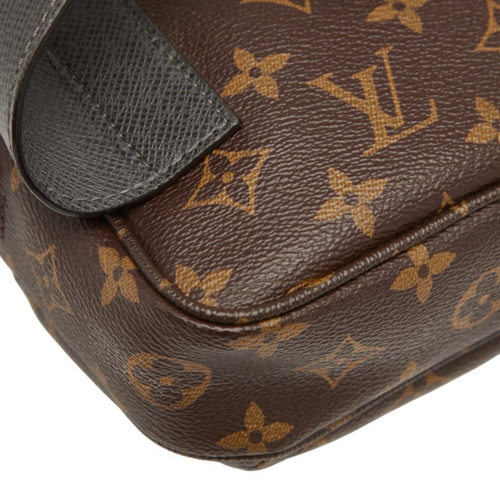 Louis Vuitton Monogram Brown Pvc Leather Sling Bag