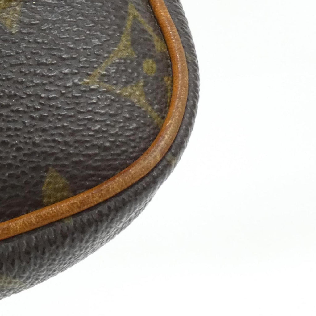 Louis Vuitton Brown Coated Canvas Pochette Shoulder Bag