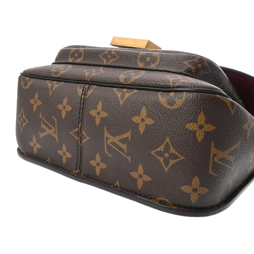 Louis Vuitton Brown Monogram Canvas Shoulder Bag