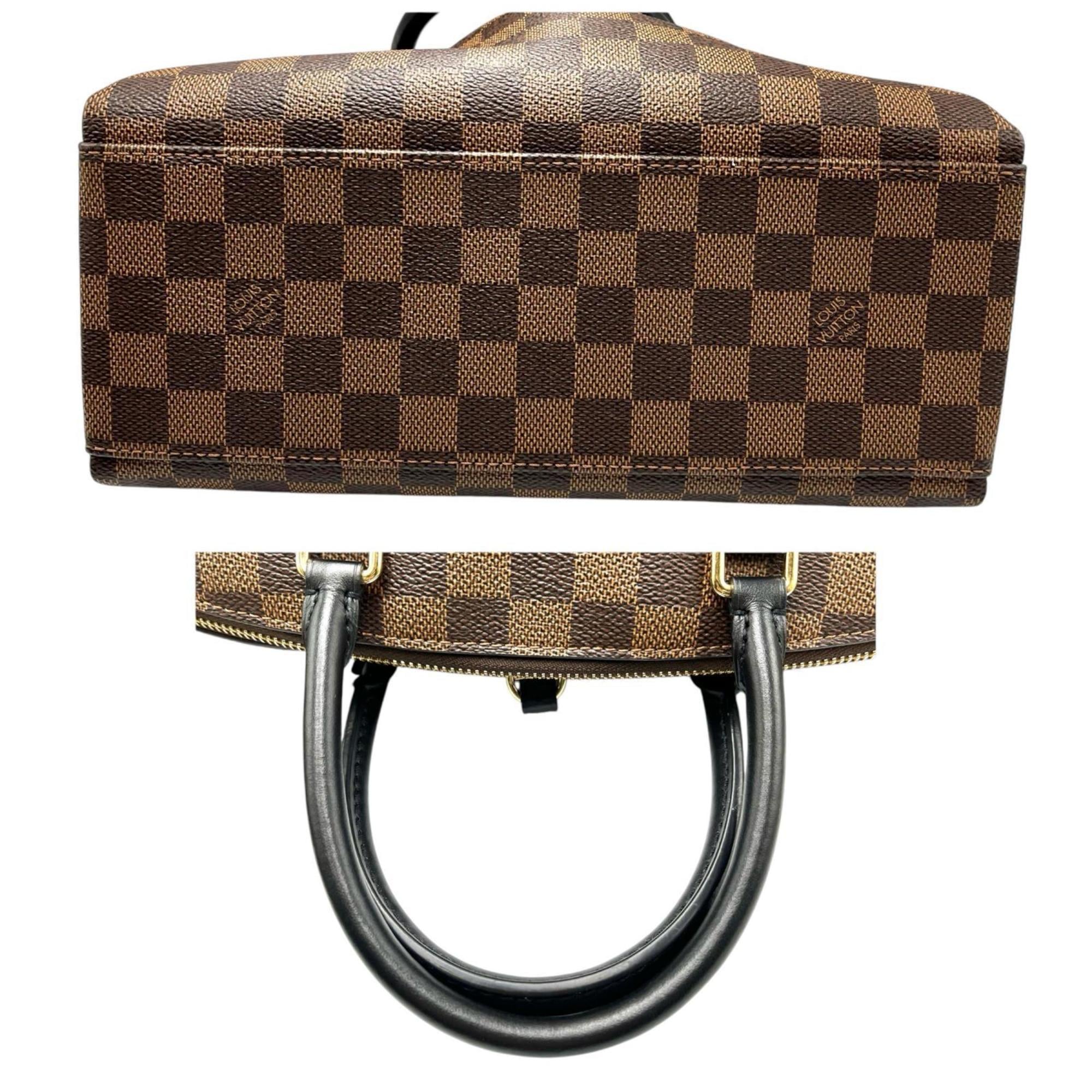 Louis Vuitton Brown Damier Canvas Handbag