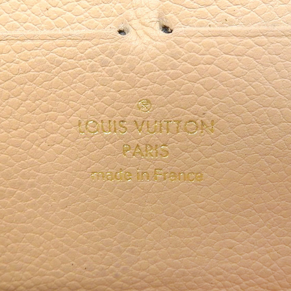 Louis Vuitton Monogram Empreinte Beige Dune Leather Long Wallet