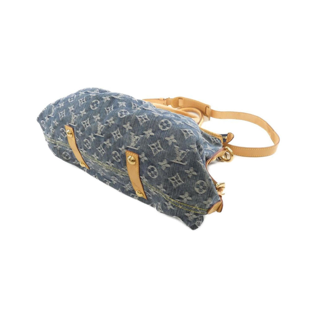 Louis Vuitton Blue Denim Handbag