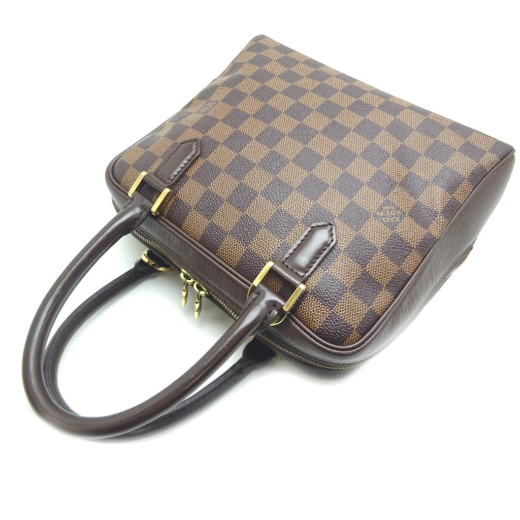 Louis Vuitton Brown Ebene Damier Canvas Handbag