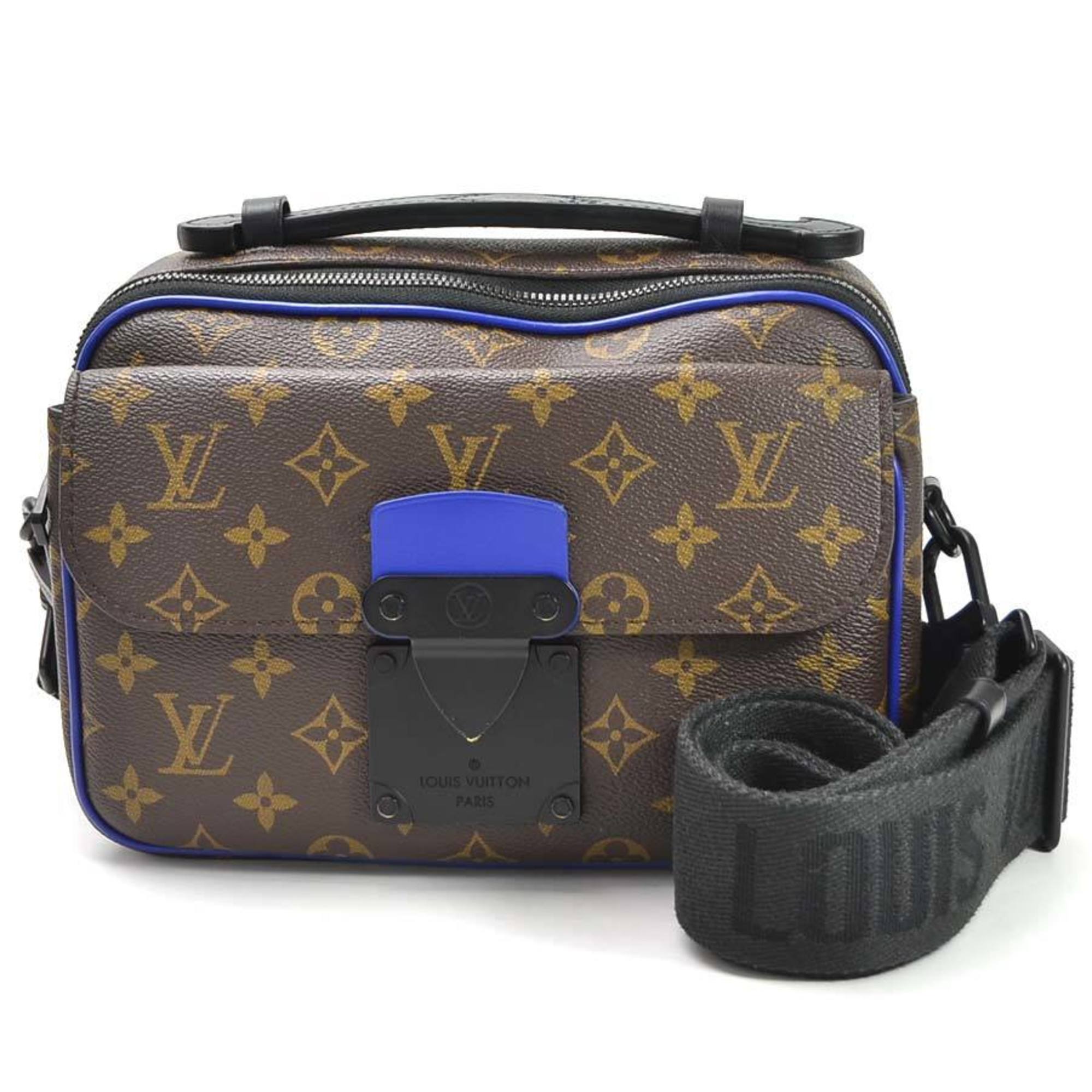 Louis Vuitton Handbag Shoulder Bag 2Way Monogram Macassar S Rock Messenger Br Canvas Men's M45863