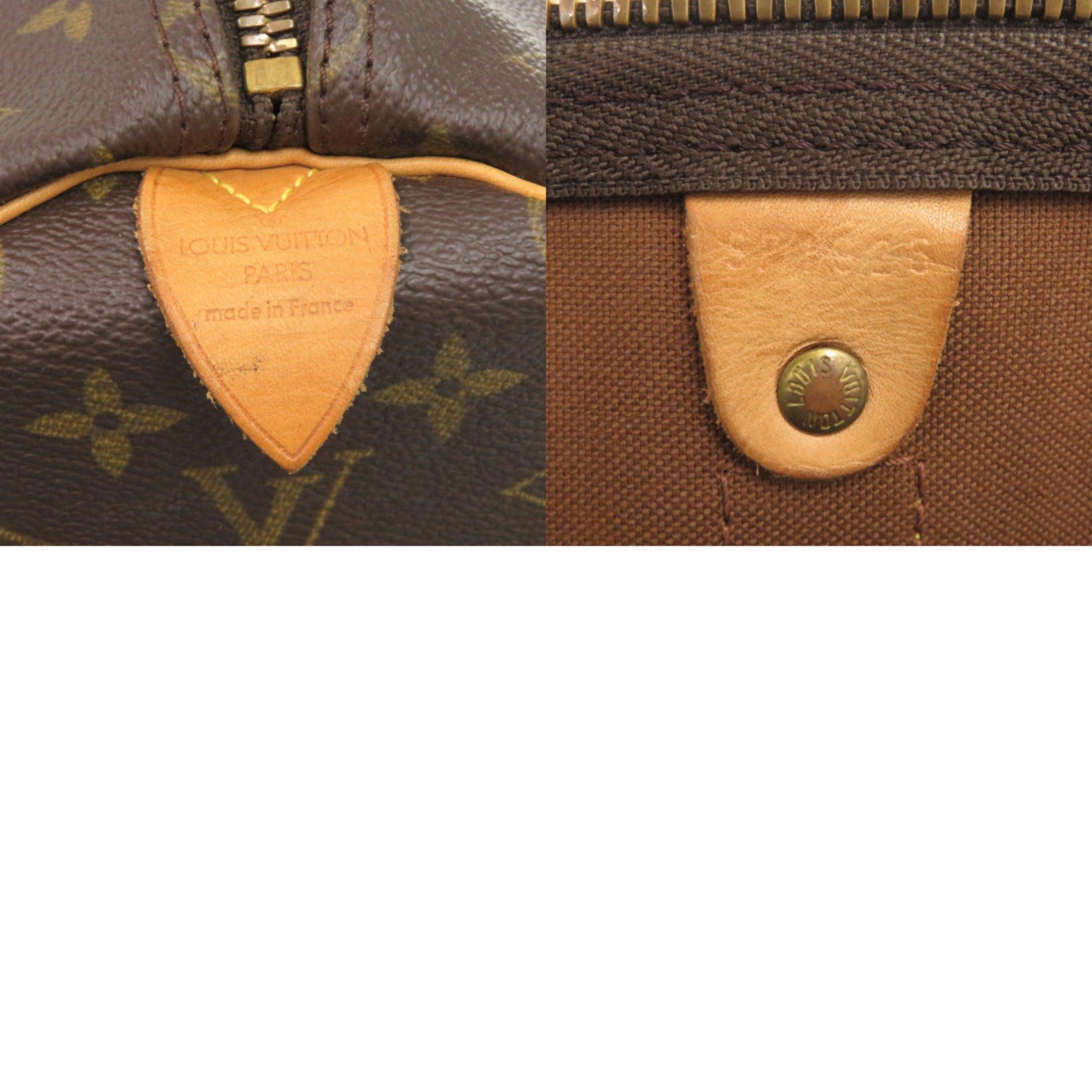 Louis Vuitton Brown Monogram Monogram Boston Bag