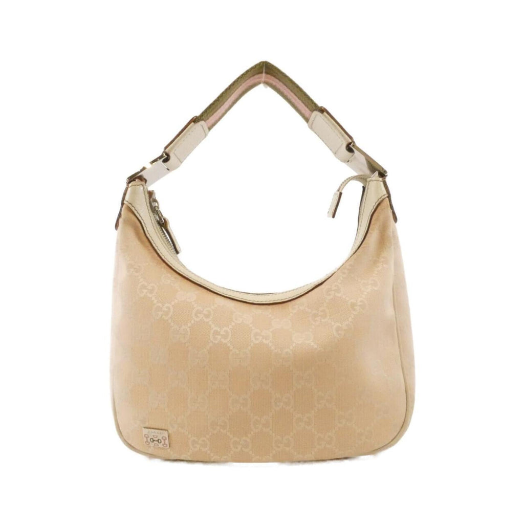 Gucci Pink Gg Canvas Shoulder Bag (Pre-Owned)