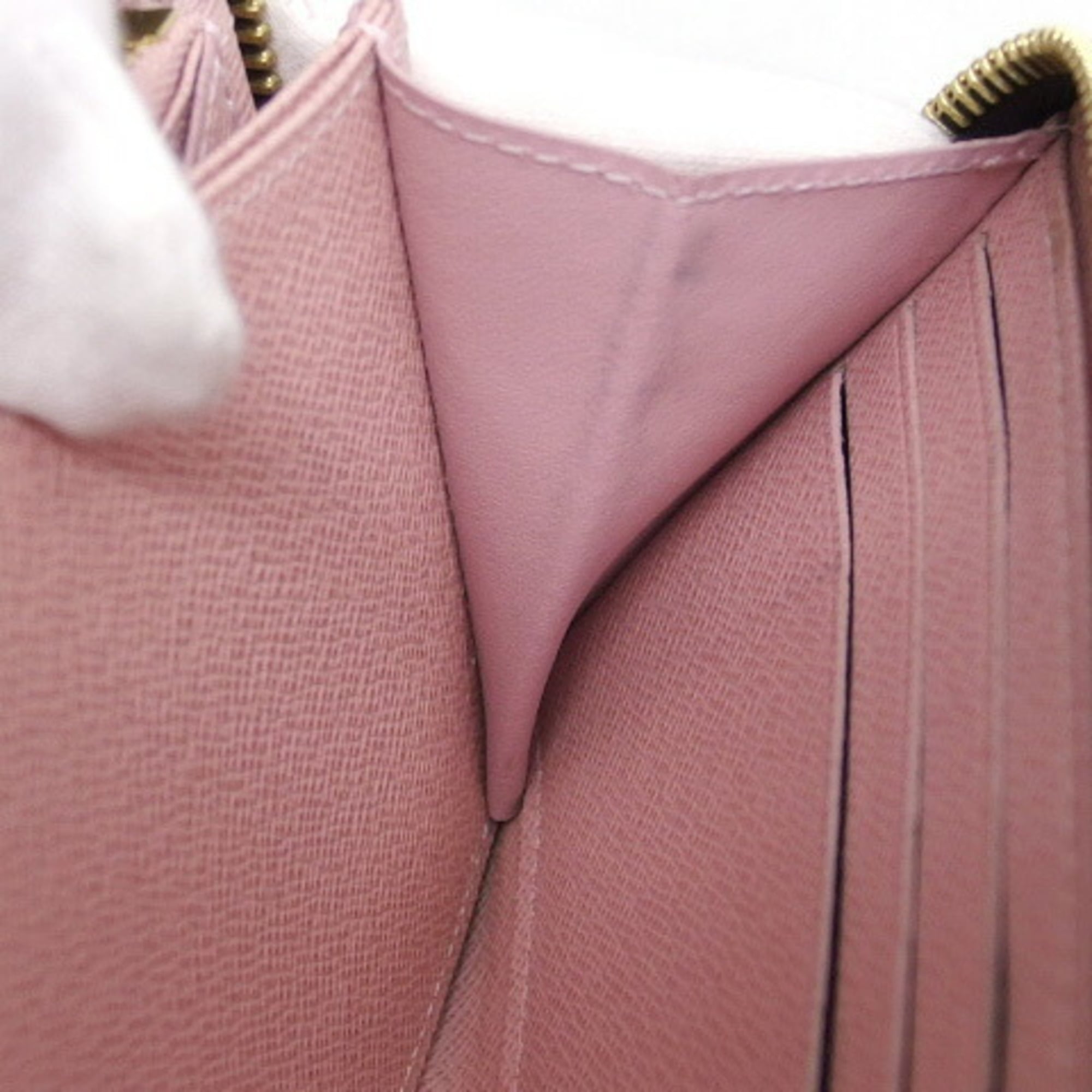 Louis Vuitton Light Pink Rose Ballerine Monogram Long Wallet