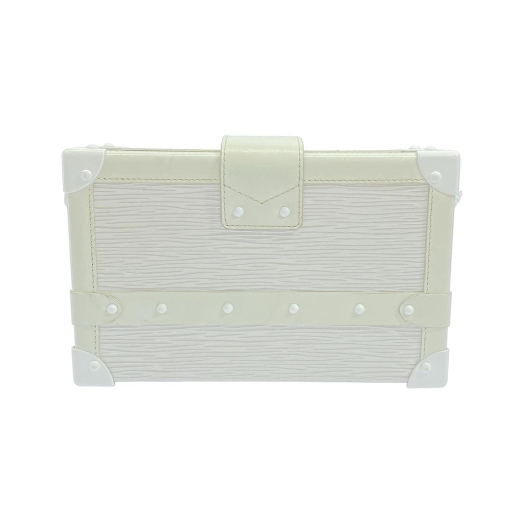 Louis Vuitton White Leather Shoulder Bag