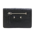 Balenciaga Black Leather Wallet (Tri-Fold)