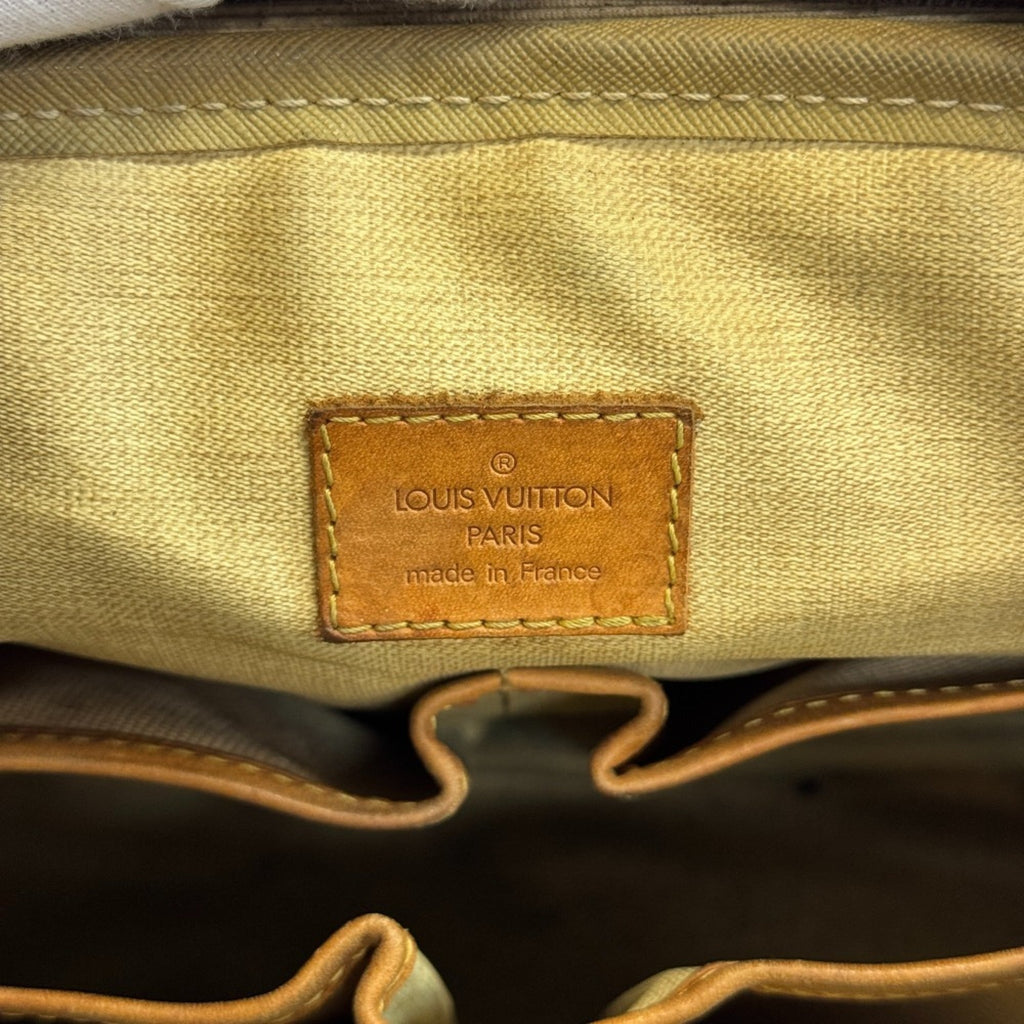 Louis Vuitton Brown Leather Handbag