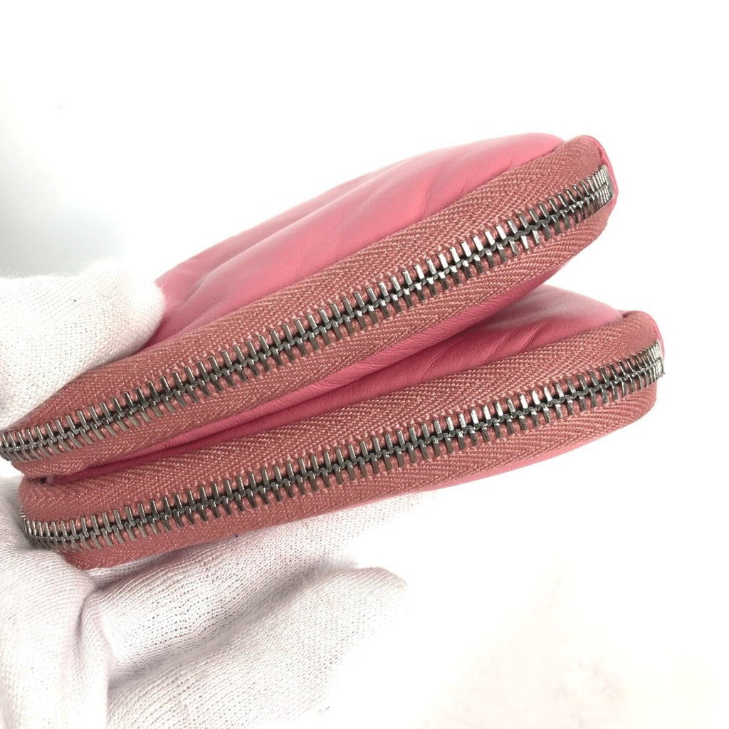 Prada Pink Leather Pochette Pouch Shoulder Bag