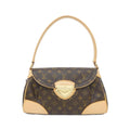 Louis Vuitton Marron Coated Canvas Shoulder Bag