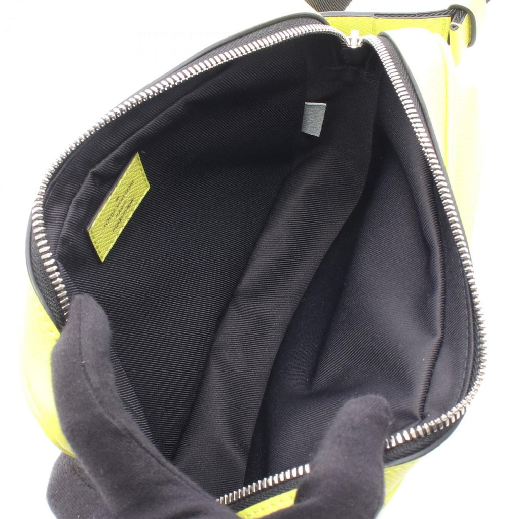 Louis Vuitton Green Coated Canvas Fanny Pack