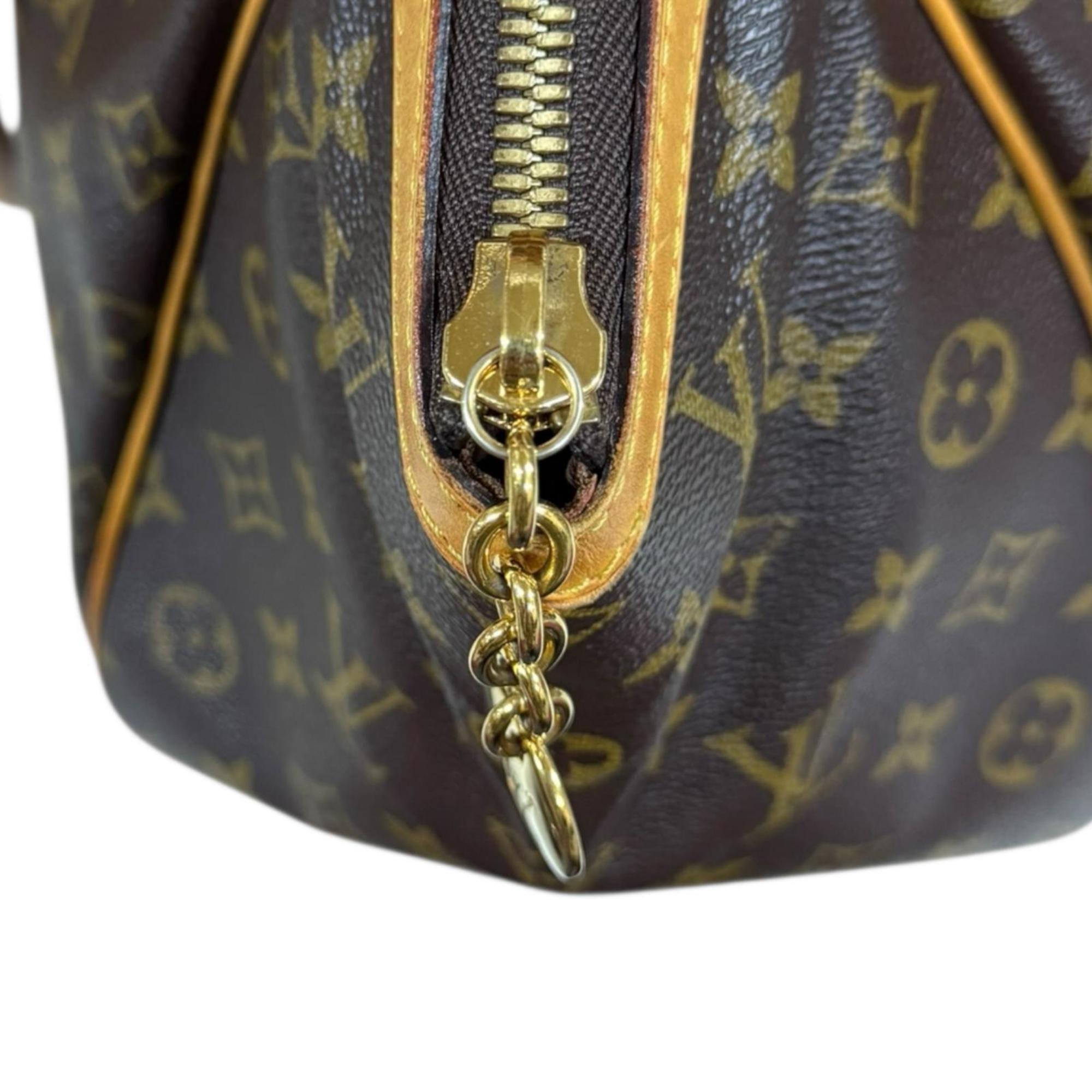 Louis Vuitton Brown Monogram Tote Bag