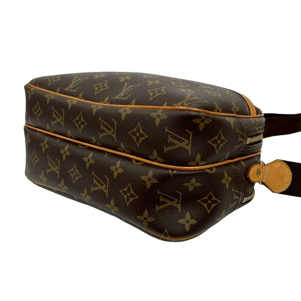 Louis Vuitton Brown Leather Pvc Pochette Shoulder Bag