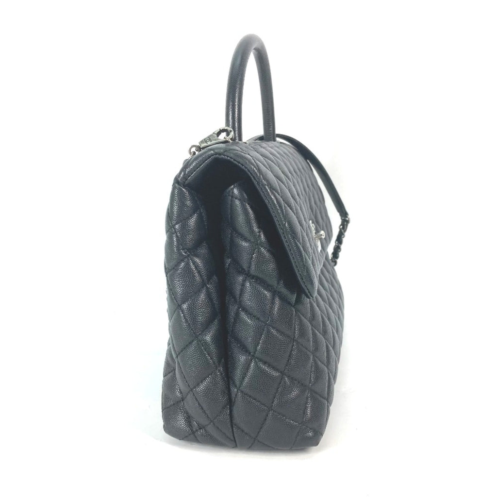 Chanel Black Leather Handbag