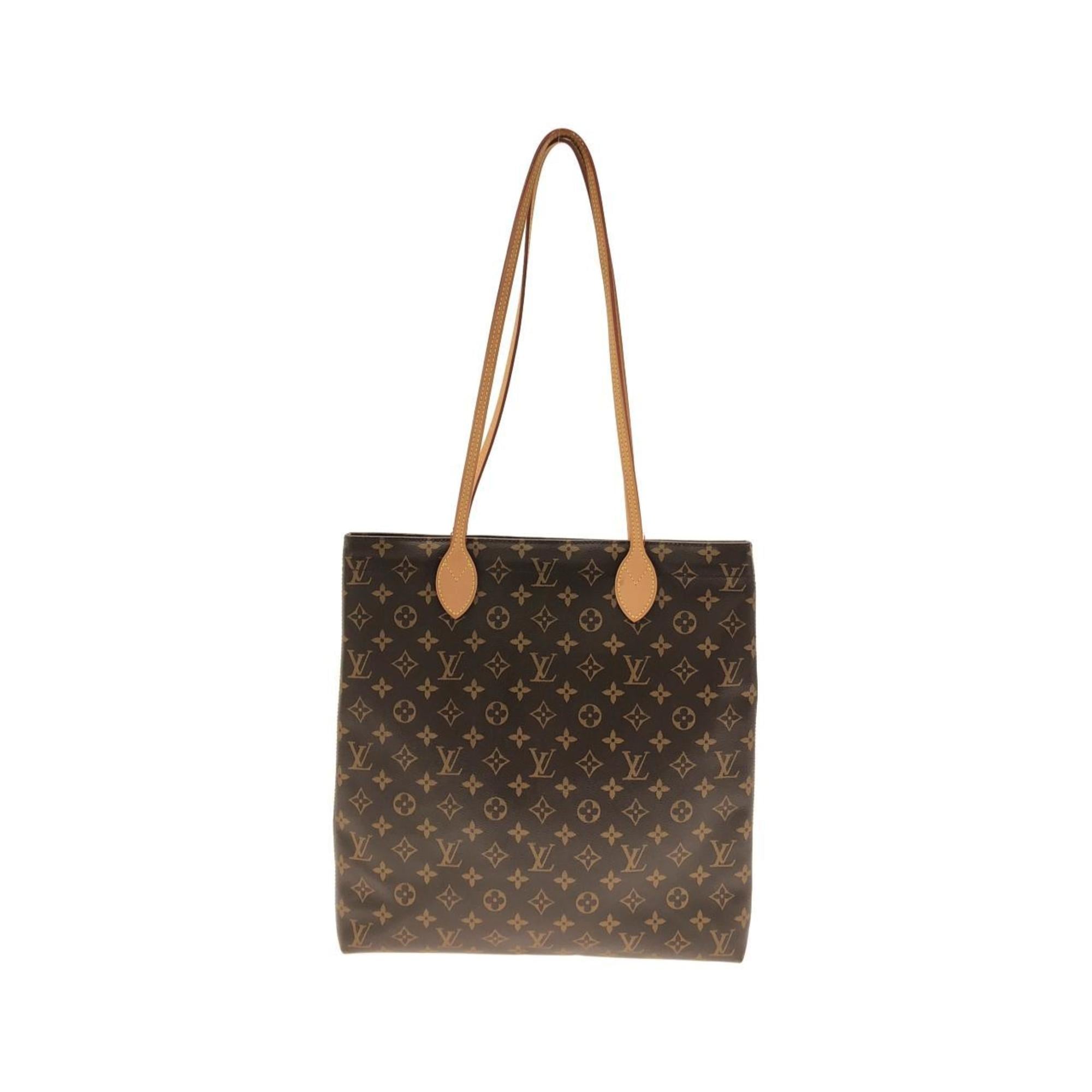 Louis Vuitton Marron Coated Canvas Handbag