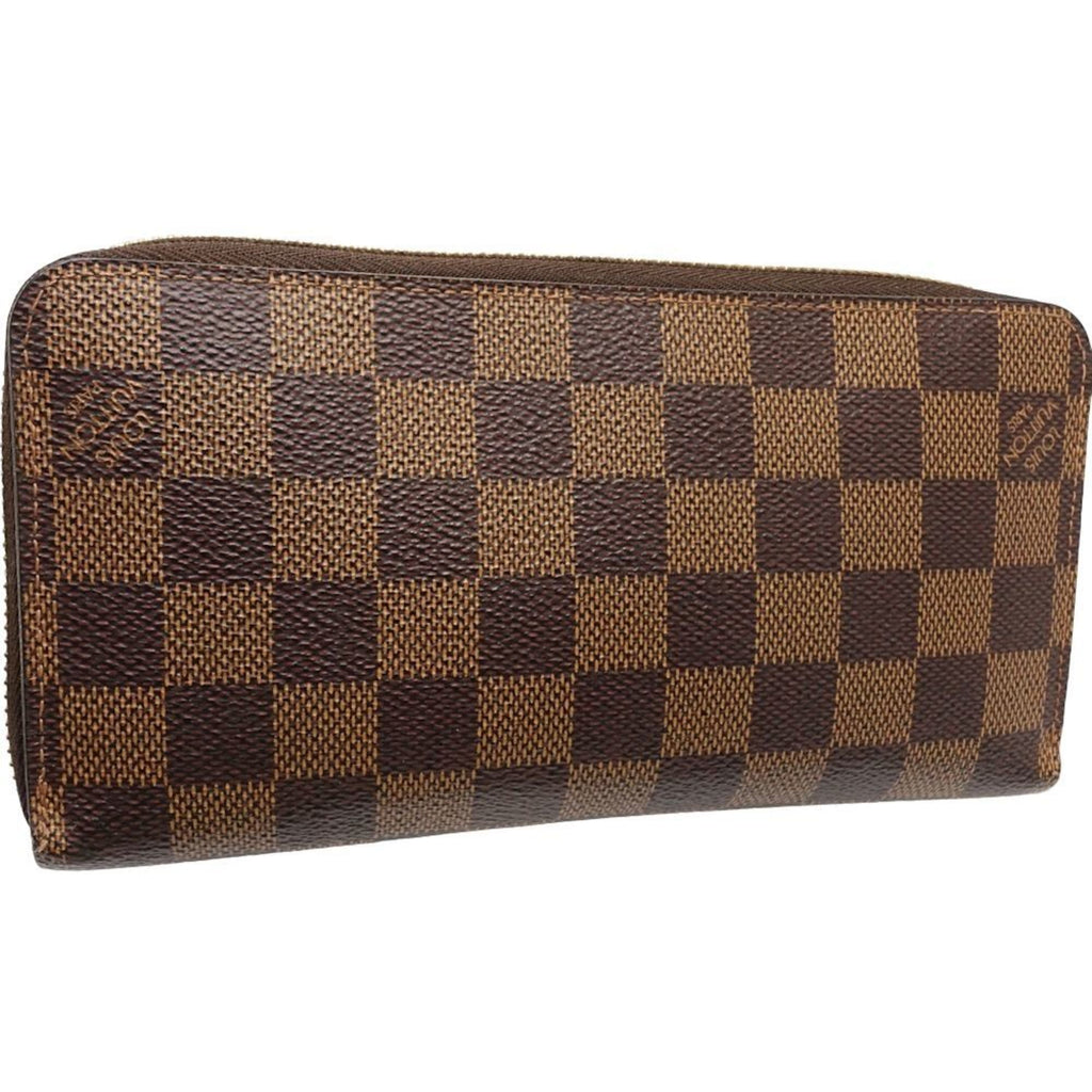 Louis Vuitton Damier Canvas Ebene Canvas Long Wallet