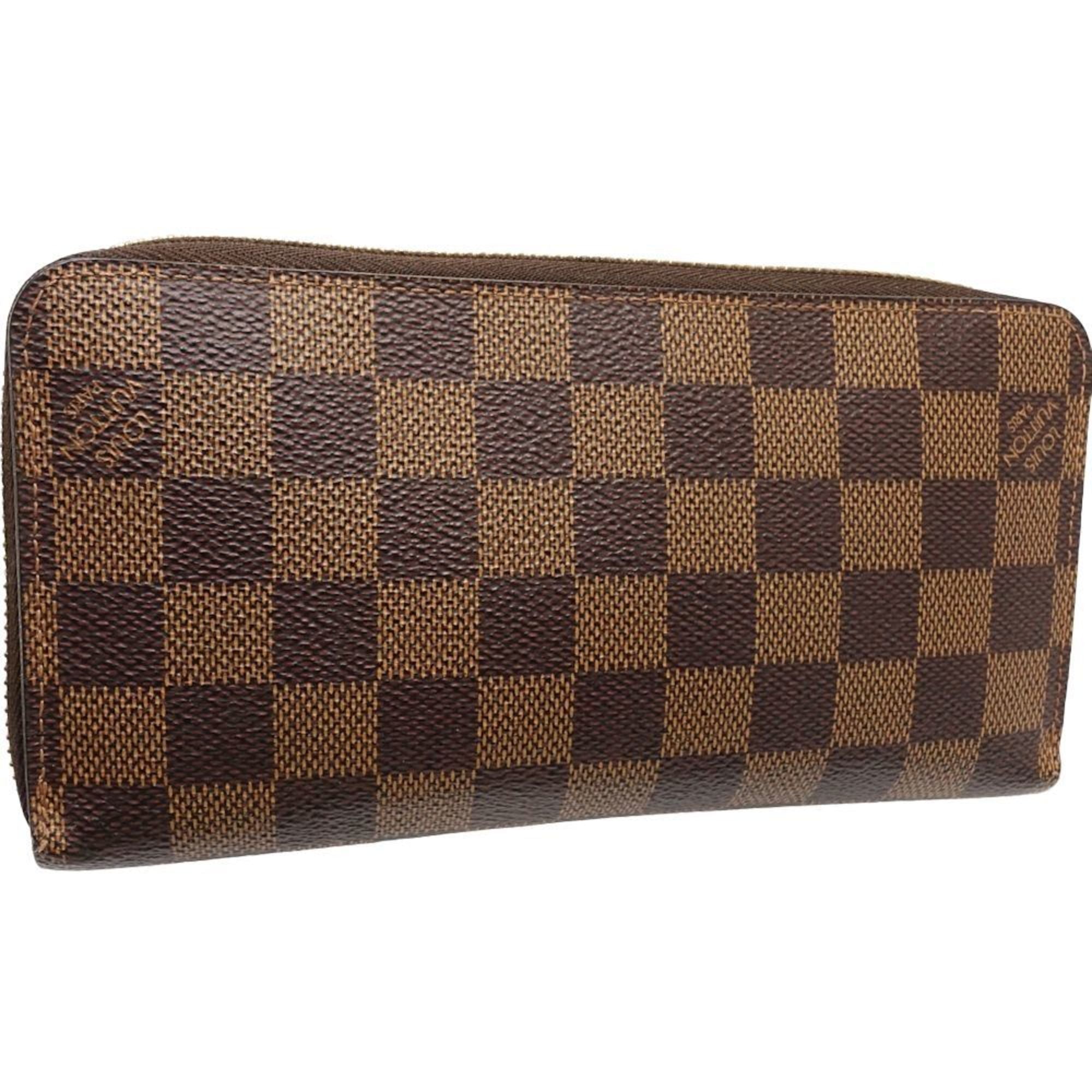 Louis Vuitton Damier Canvas Ebene Canvas Long Wallet