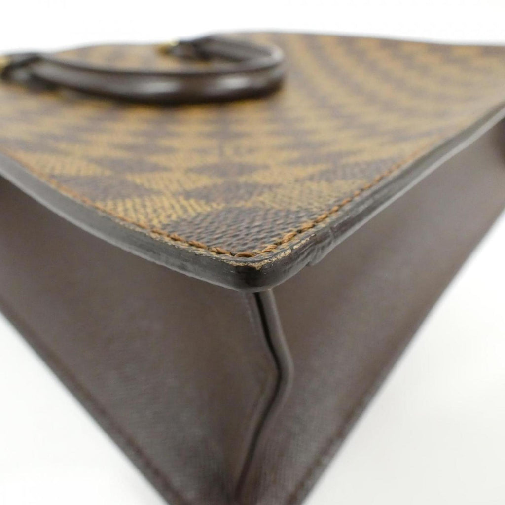 Louis Vuitton Damier Ebene Coated Canvas Handbag