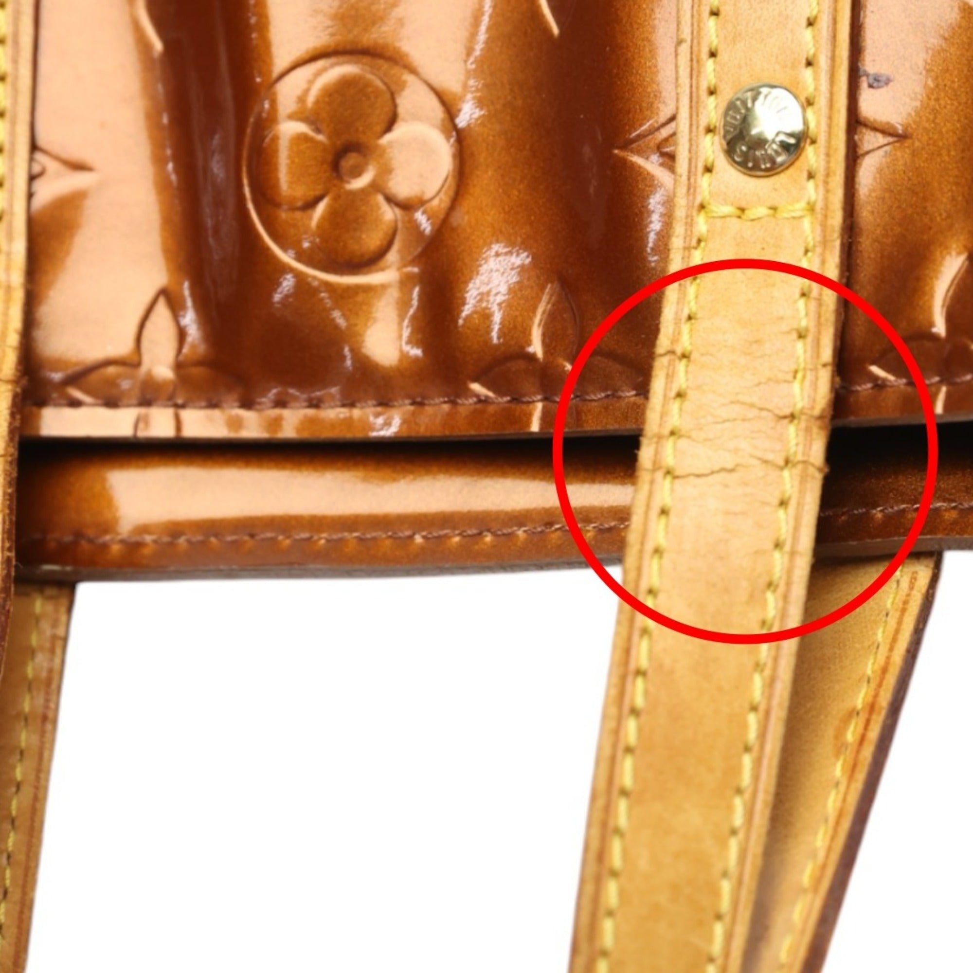 Louis Vuitton Monogram Vernis Bronze Monogram Vernis Handbag