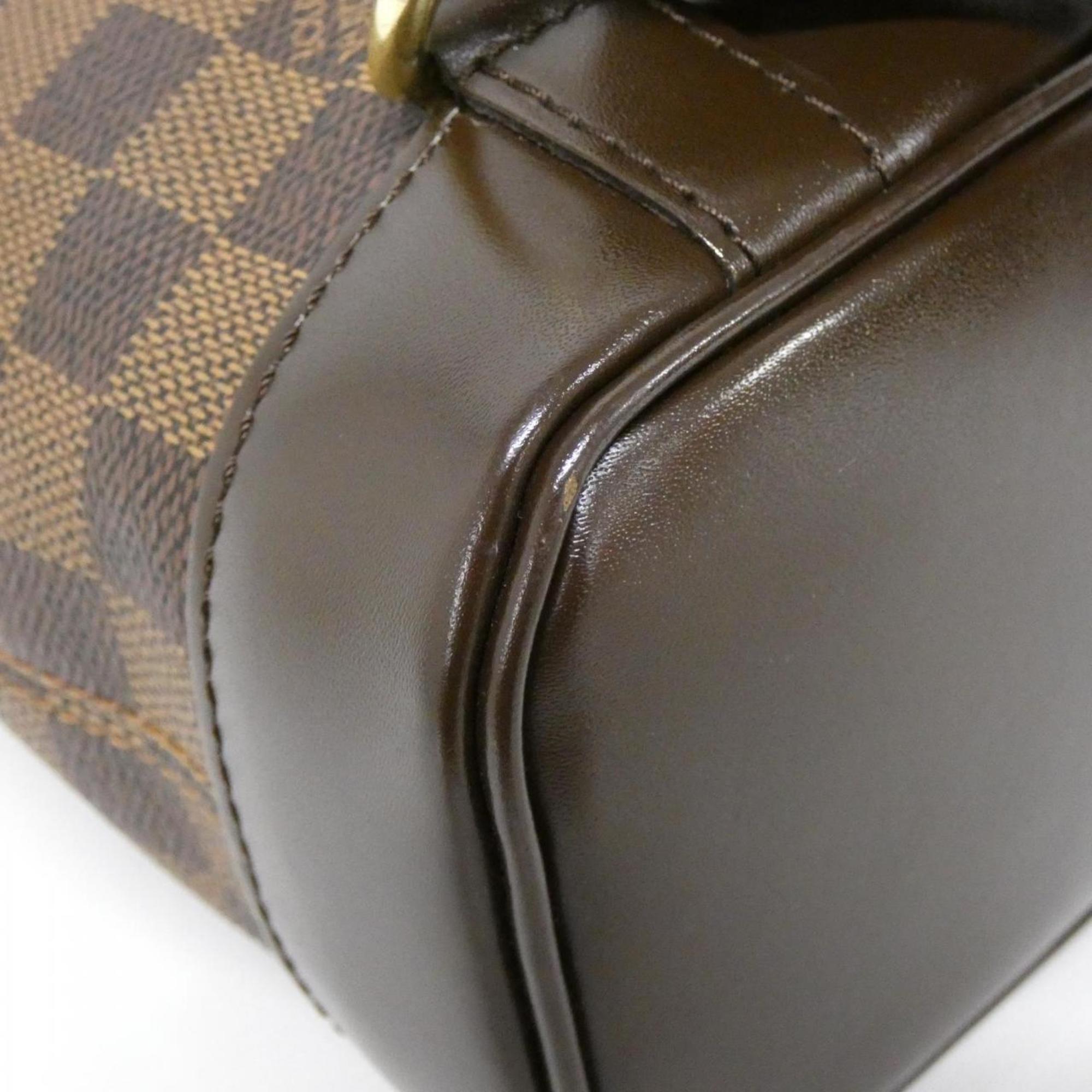 Louis Vuitton Brown Coated Canvas Backpack