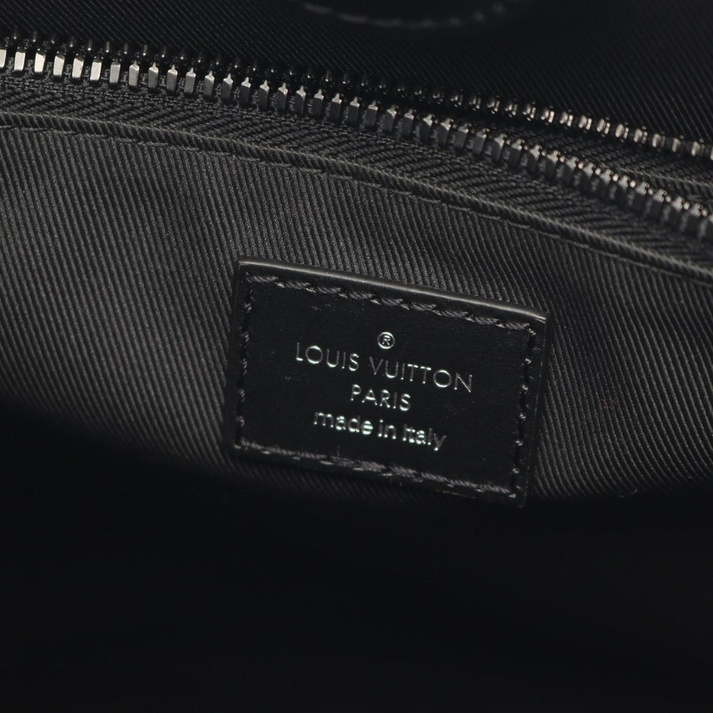 Louis Vuitton Black Noir Epi Leather Handbag