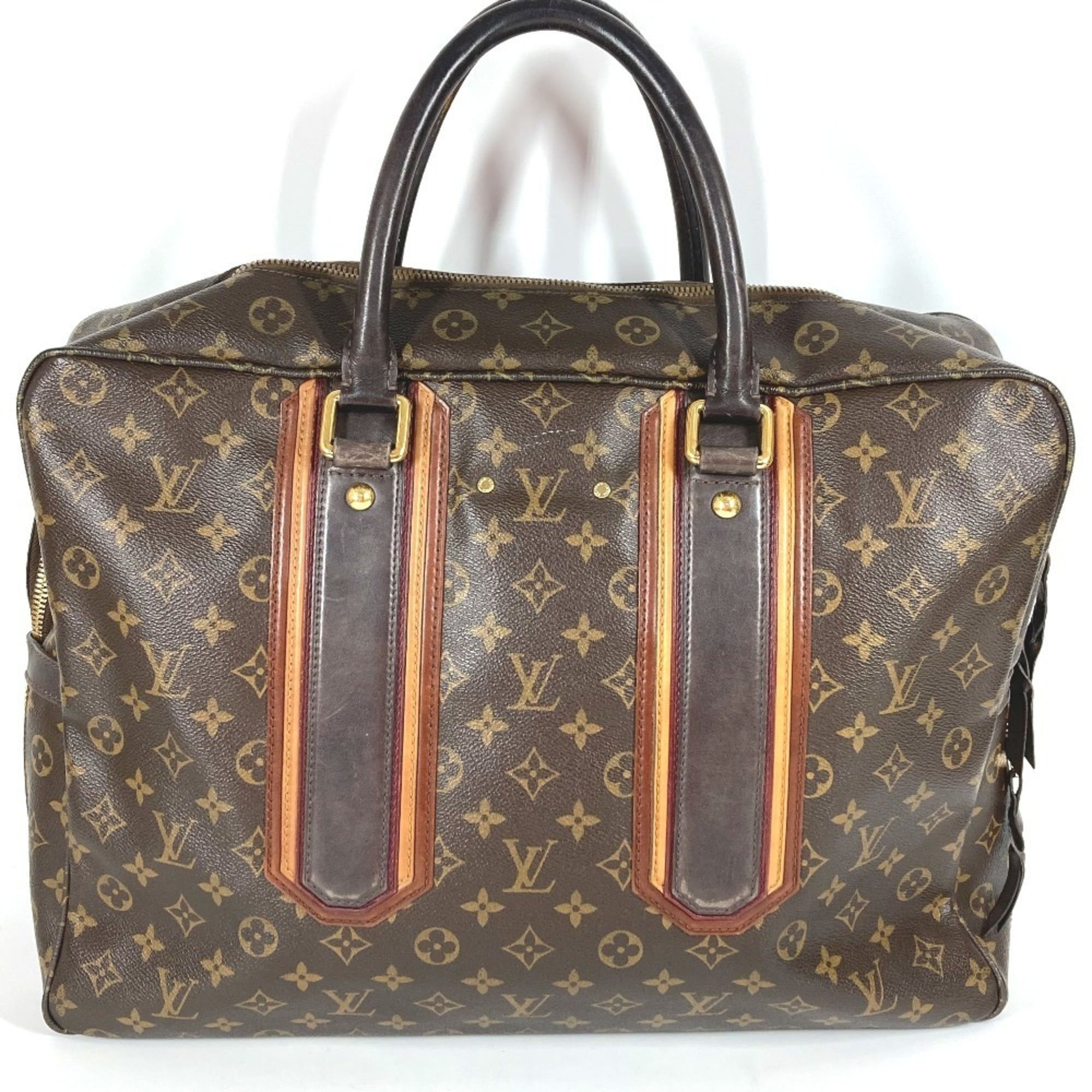 Louis Vuitton Brown Lv Charcoal Monogram Monogram Boston Bag Handbag