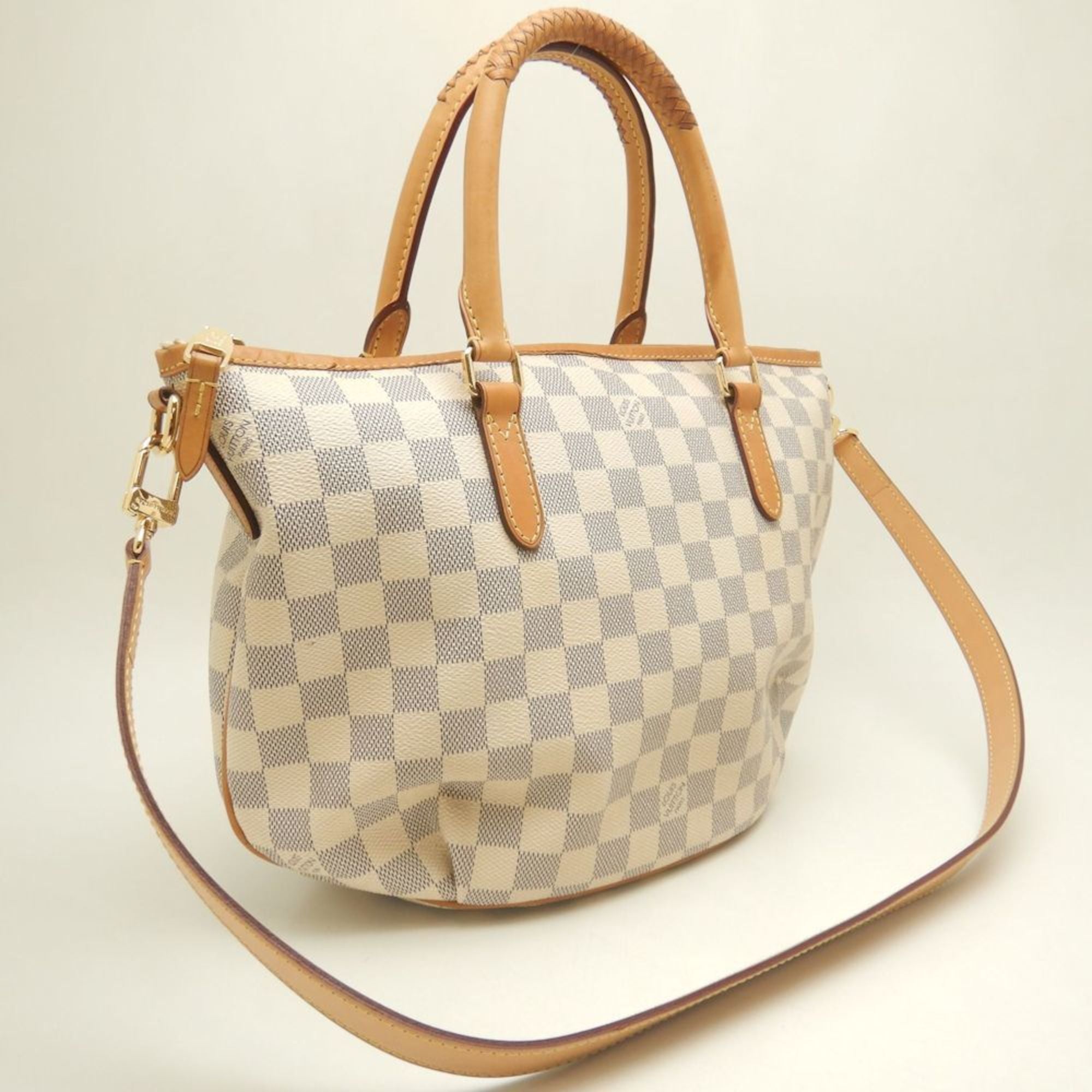 Louis Vuitton Azur Damier Azur Damier Azur Handbag