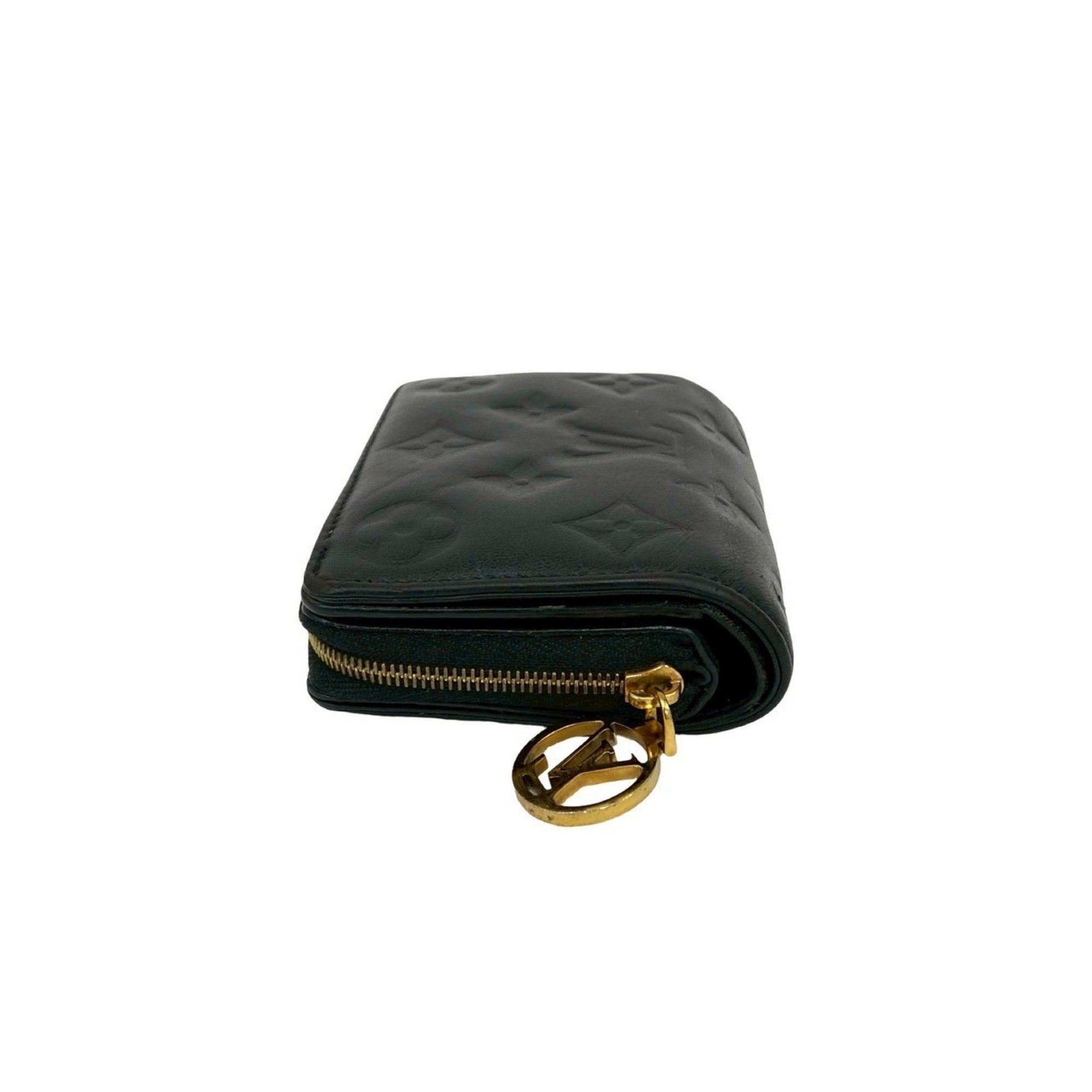 Louis Vuitton Black Leather Wallet