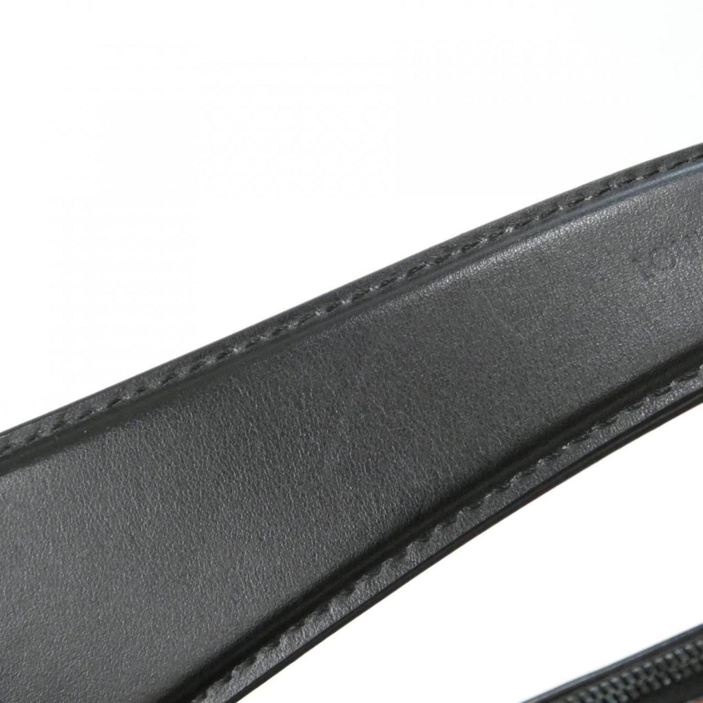 Louis Vuitton Black Leather Shoulder Bag
