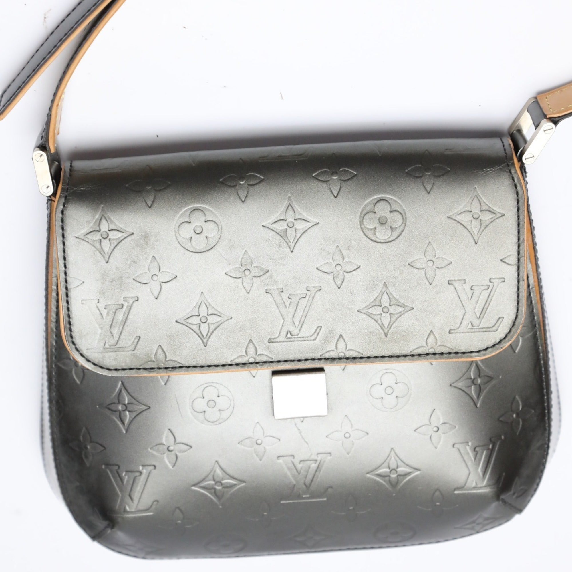 Louis Vuitton Black Monogram Noir Monogram Mat Shoulder Bag