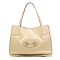 Gucci Beige Leather Shoulder Bag (Pre-Owned)
