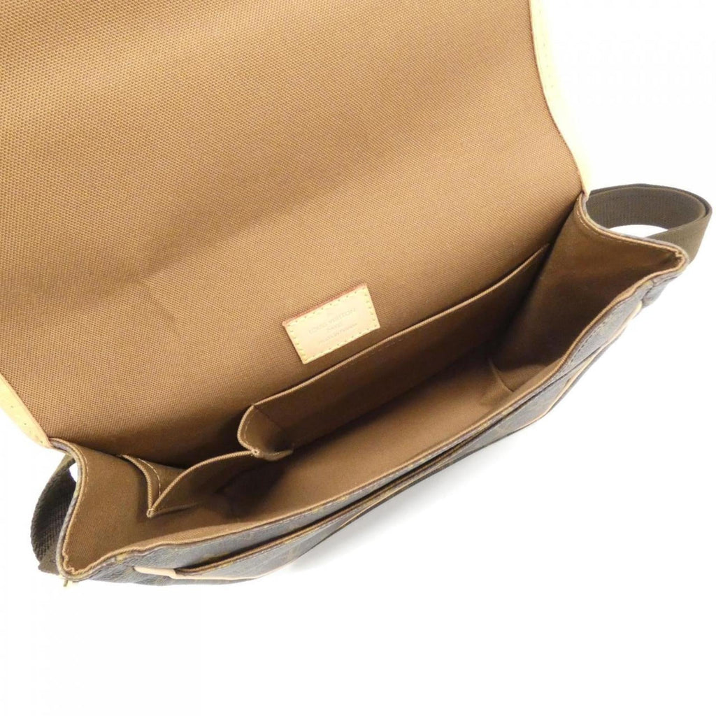 Louis Vuitton Marron Coated Canvas Shoulder Bag