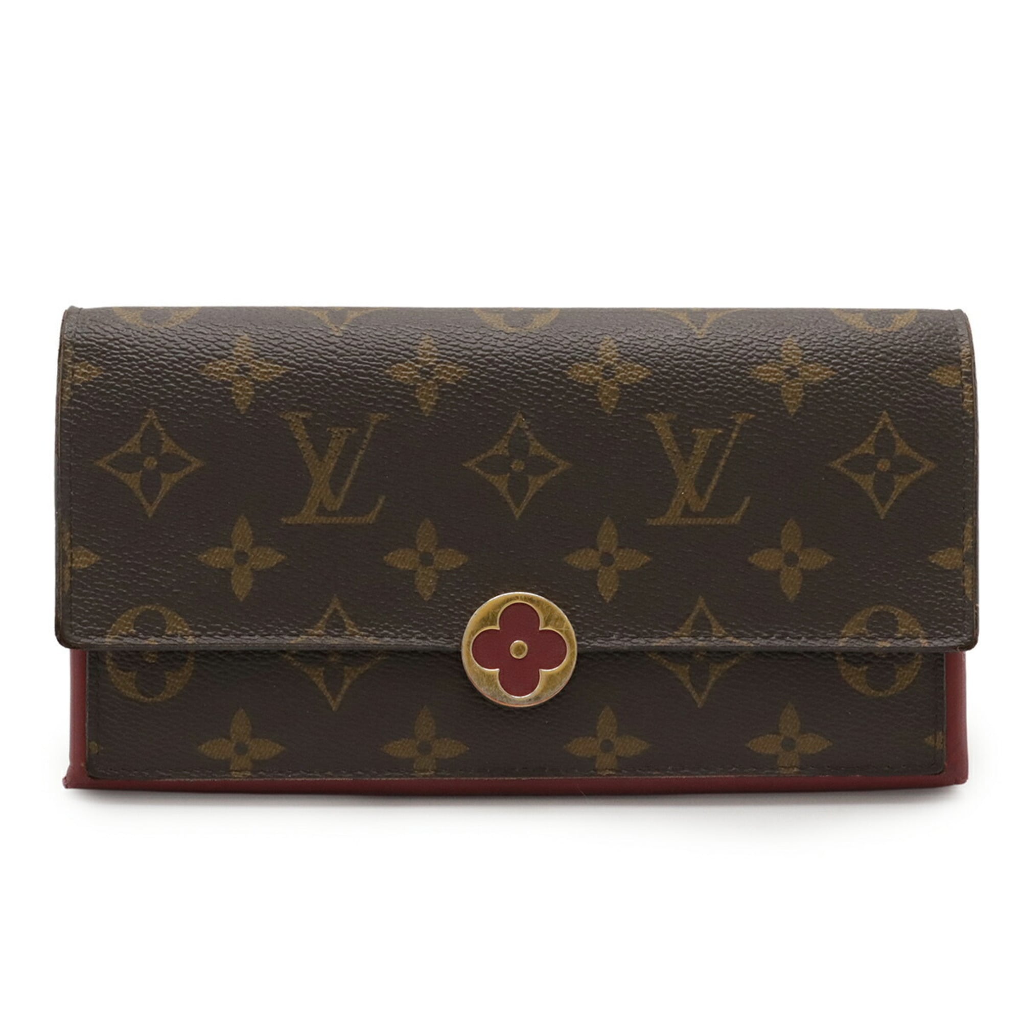 Louis Vuitton Monogram Fuchsia Monogram Long Wallet