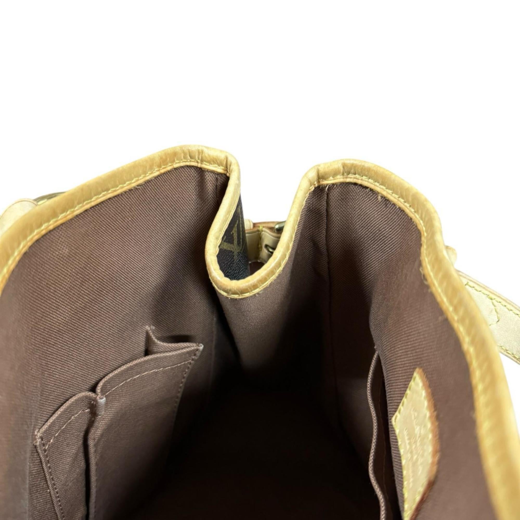 Louis Vuitton Brown Monogram Handbag