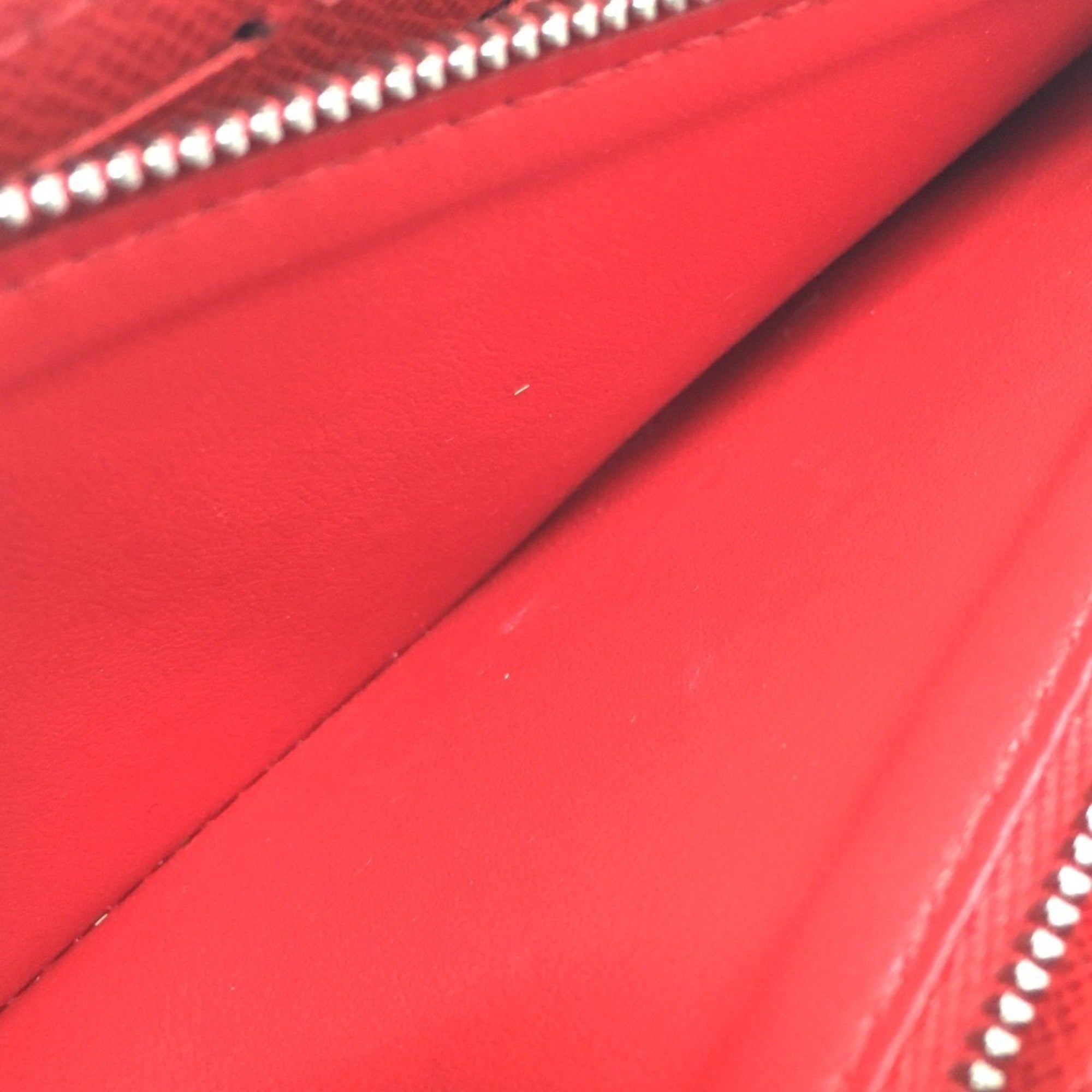 Louis Vuitton Epi Coquelicots Red Color Epi Leather Long Wallet