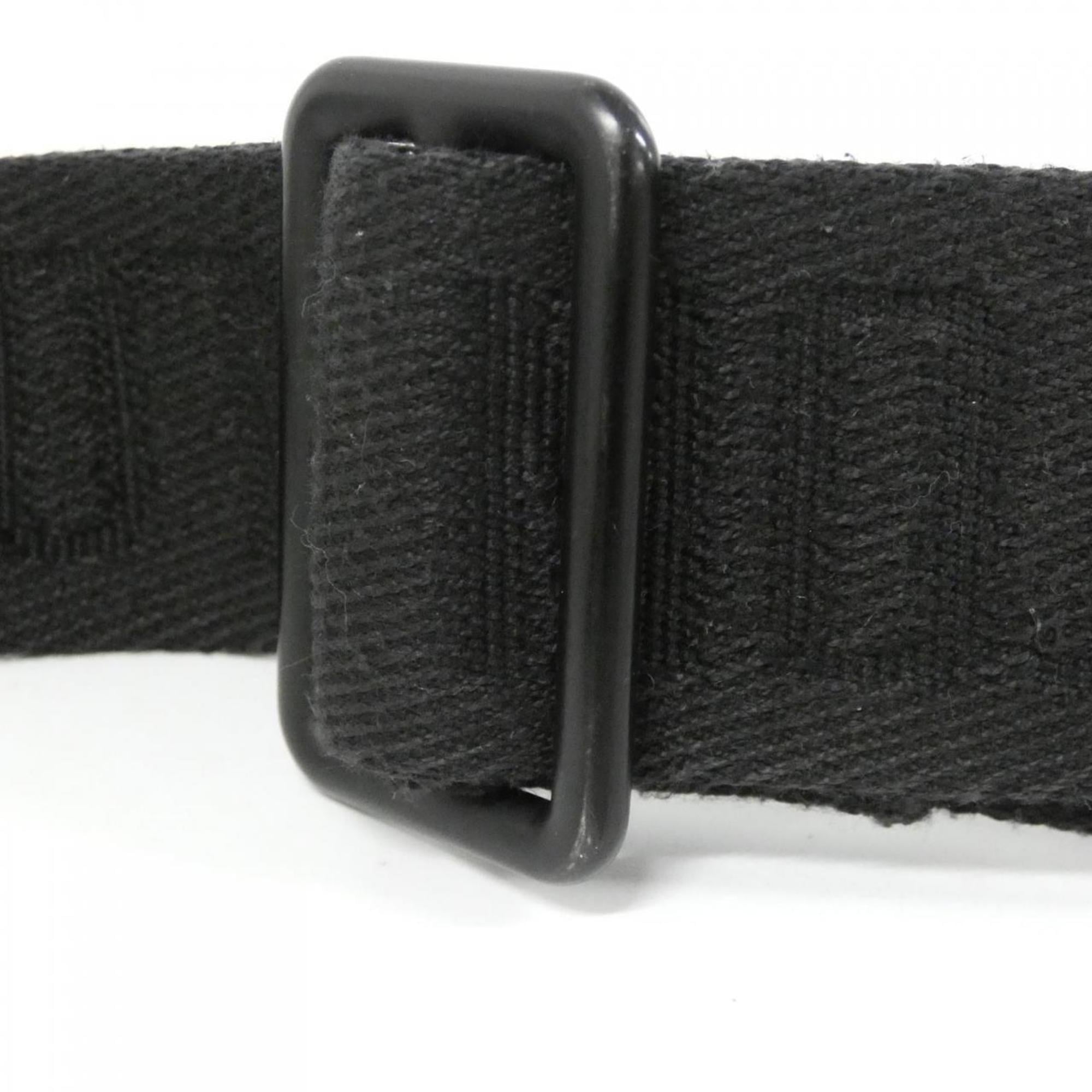 Louis Vuitton Black Leather Shoulder Bag