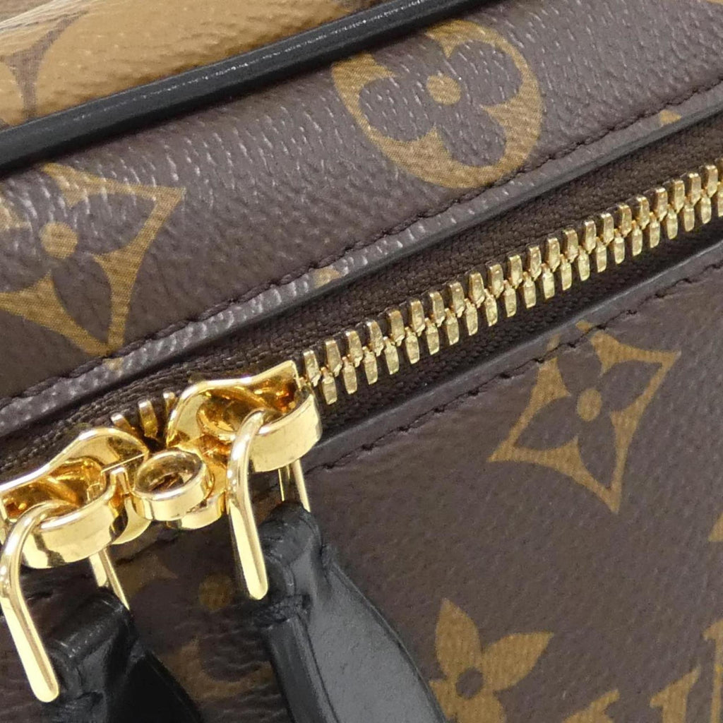 Louis Vuitton Marron Coated Canvas Handbag
