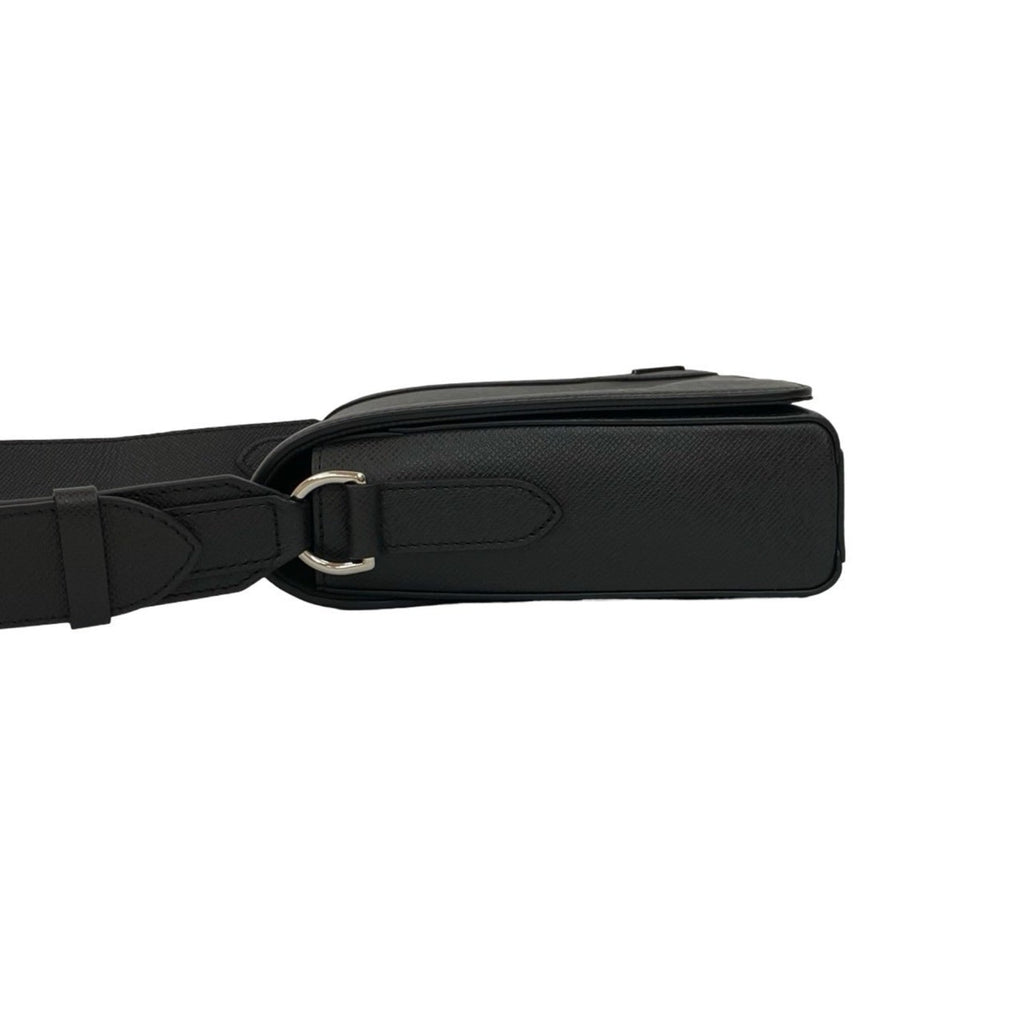 Louis Vuitton Black Leather Shoulder Bag