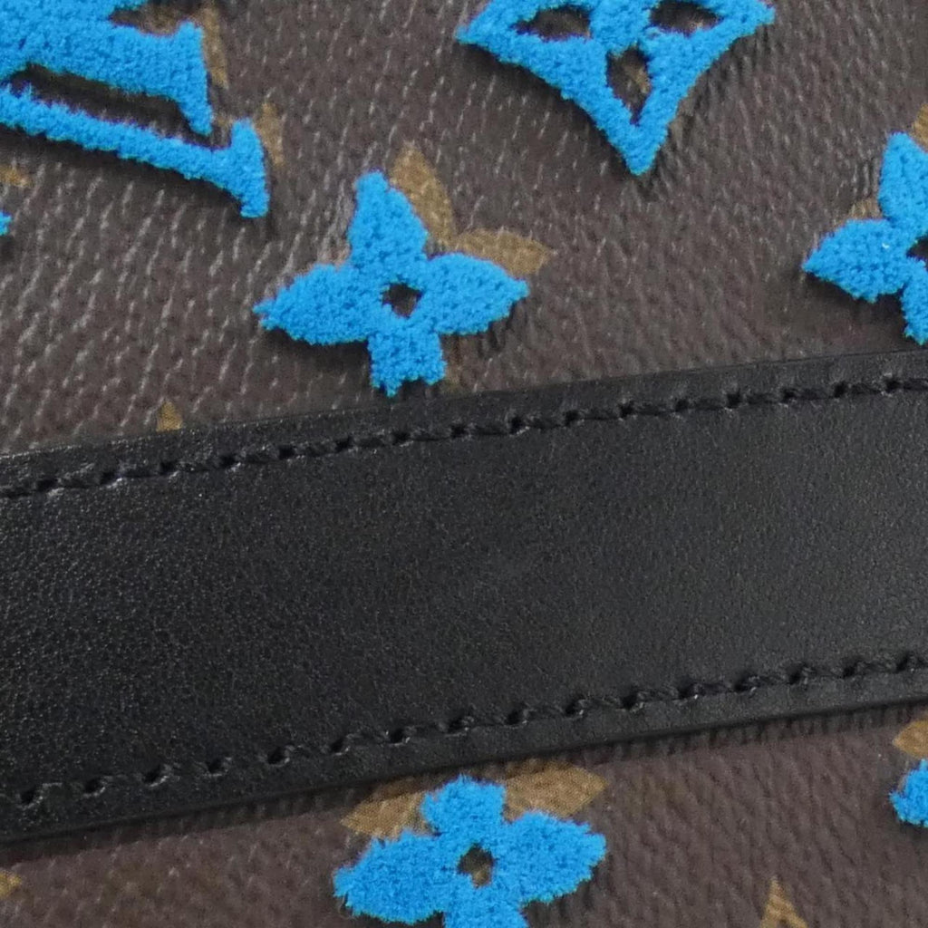 Louis Vuitton Marron Turquoise Coated Canvas Shoulder Bag
