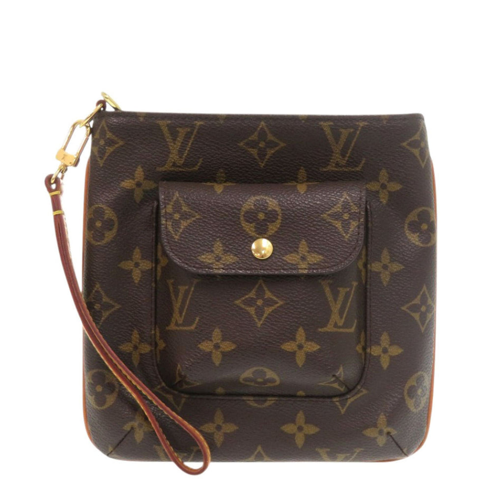 Louis Vuitton Brown Monogram Pouch