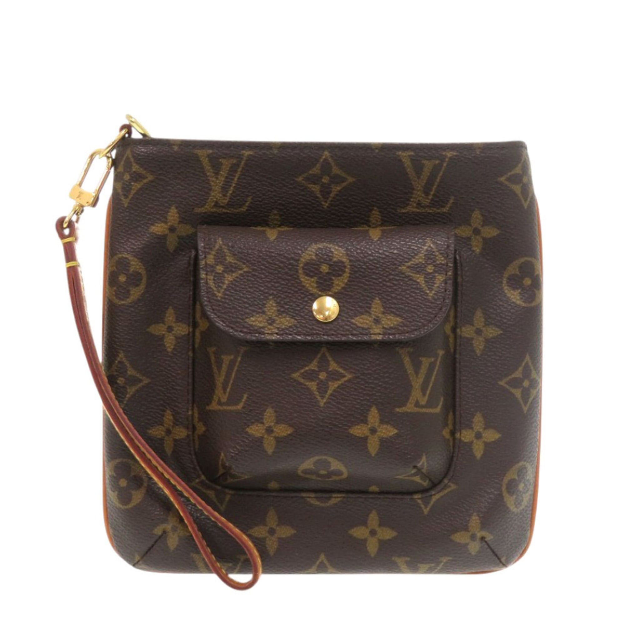 Louis Vuitton Brown Monogram Pouch