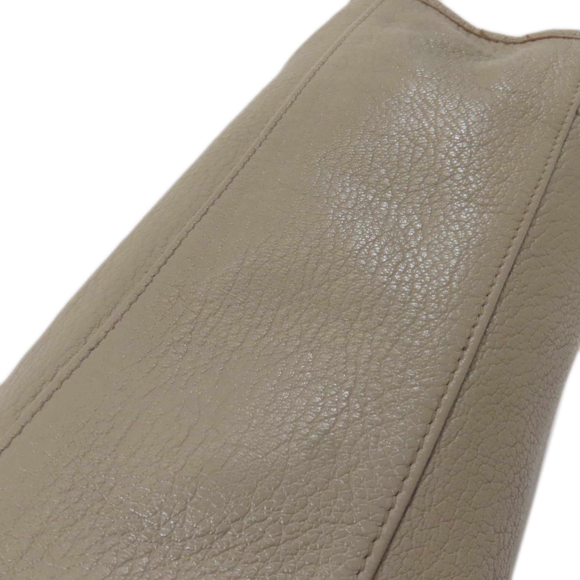 Balenciaga Gray Leather Hand